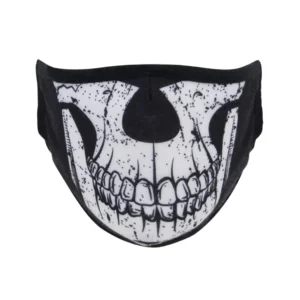Rothco Half Skull Reusable 3-Layer Polyester Face Mask
