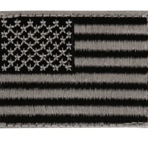 Rothco Mini US Flag Patch With Hook Back