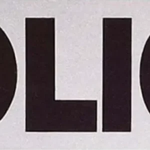 Rothco Reflective Police Patch