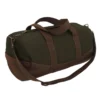 Rothco Two-Tone Canvas Duffle Bag With Brown Bottom