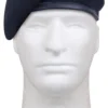 Rothco Inspection Ready Beret With USAF Flash - Midnight Navy Blue