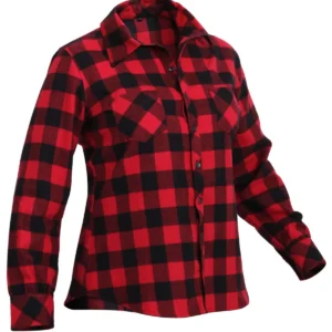 Rothco Womens Plaid Flannel Shirt