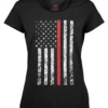 Rothco Womens Thin Red Line Longer T-Shirt
