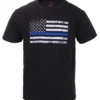 Rothco Kids Thin Blue Line US Flag T-Shirt